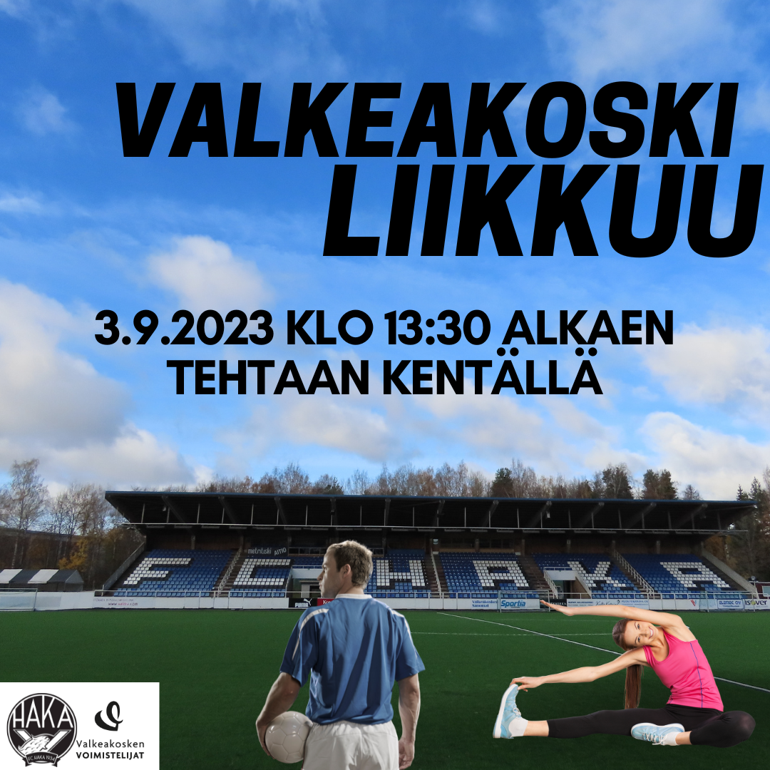 Valkeakoski Liikkuu 3.9.2023 Tehtiksellä | Valkeakosken Voimistelijat